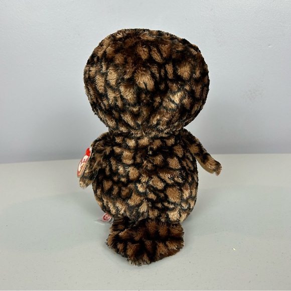TY Beanie Boo Sammy the Owl Plush 2016 - Picture 6 of 12